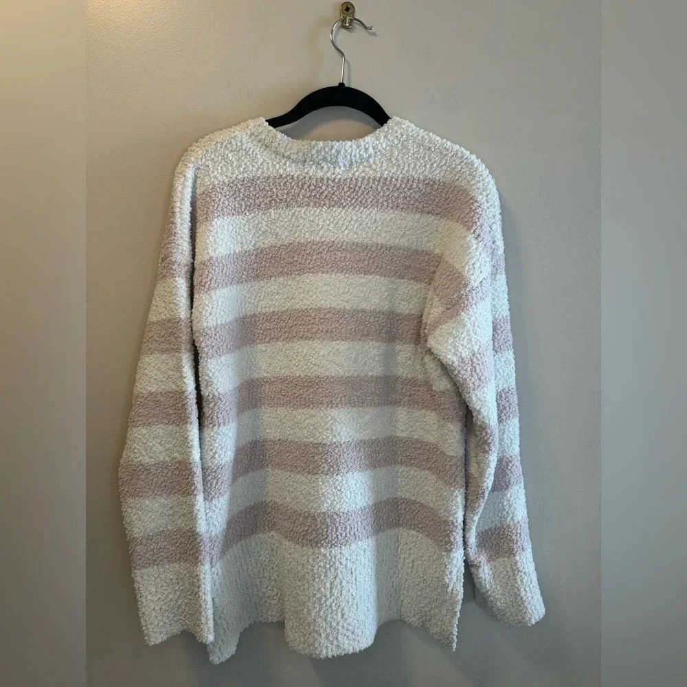 Sanctuary Soft Pink Stripe Sweater - Picture 2 of 3